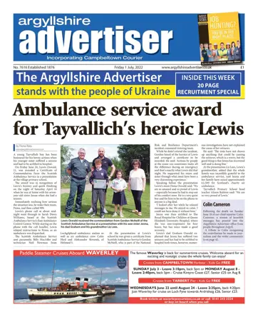 Argyllshire Advertiser Preview