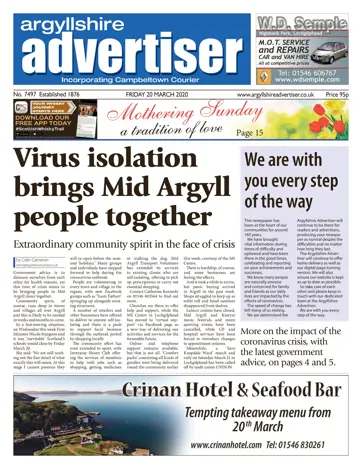 Argyllshire Advertiser Preview