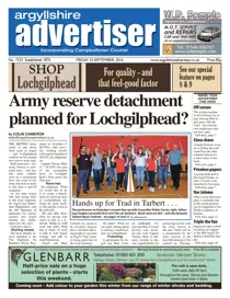 23rd September 2016 
                issue 23rd September 2016