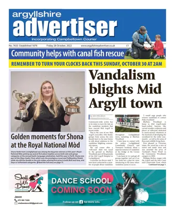 Argyllshire Advertiser Preview