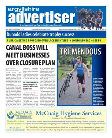 Argyllshire Advertiser Preview