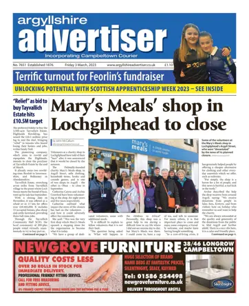 Argyllshire Advertiser Preview