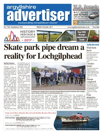 Argyllshire Advertiser Preview