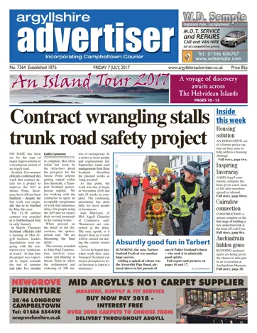 Argyllshire Advertiser Preview