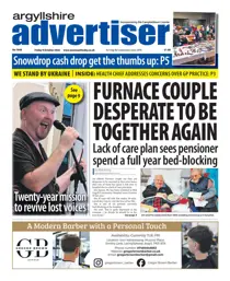 Argyllshire Advertiser issue Friday, October 09, 2026