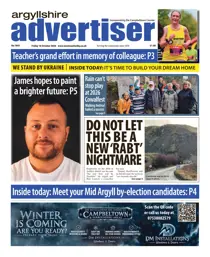 Argyllshire Advertiser issue Friday, October 16, 2026