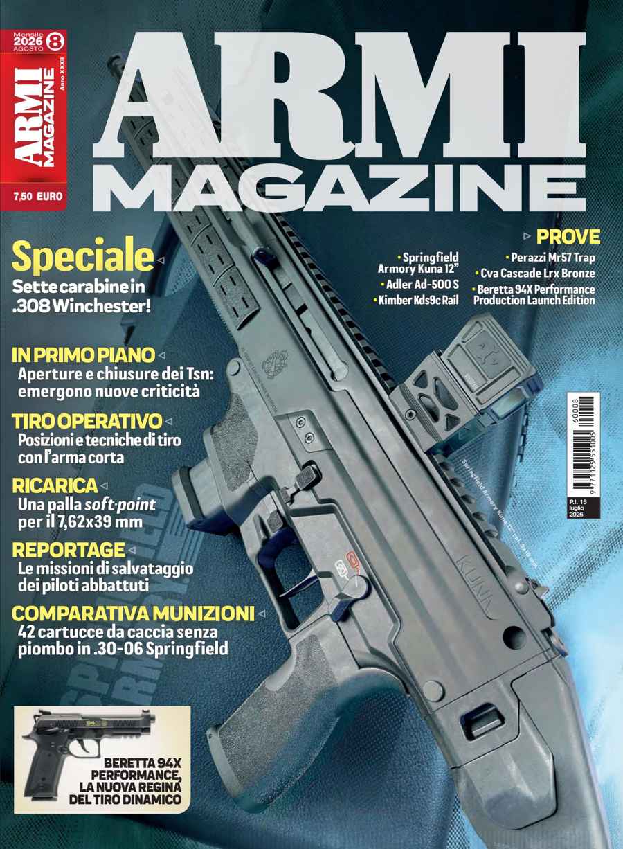 ARMI MAGAZINE issue Agosto 2026