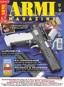 ARMI MAGAZINE  FEBBRAIO 2015 
                issue ARMI MAGAZINE  FEBBRAIO 2015