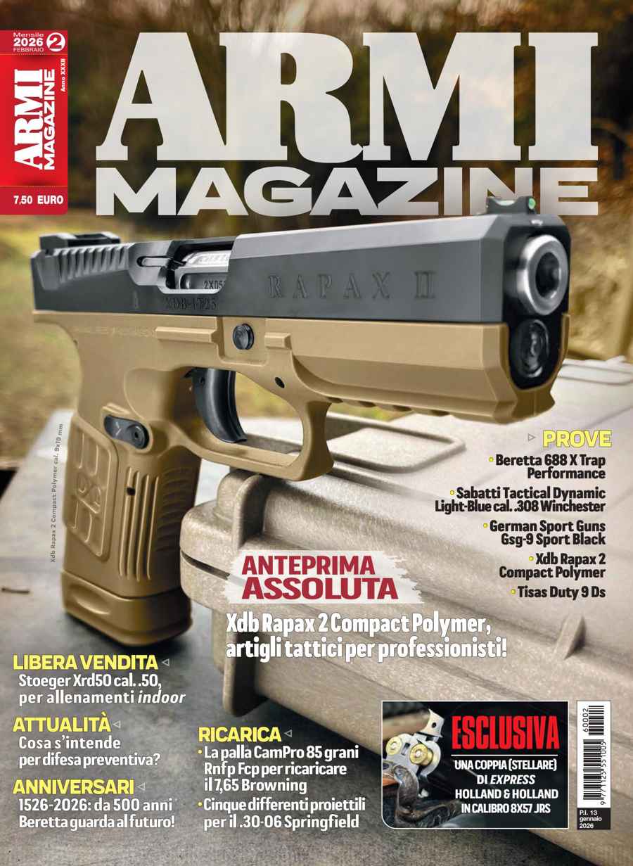 ARMI MAGAZINE issue Febbraio 2026