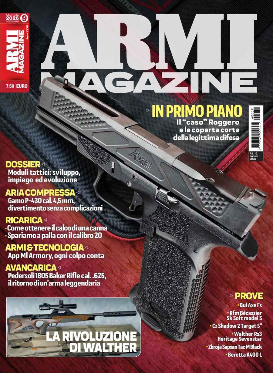 ARMI MAGAZINE issue Settembre 2026