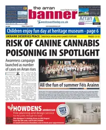 Arran Banner 02/08/2024