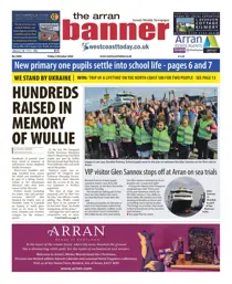 Arran Banner 04/10/2024