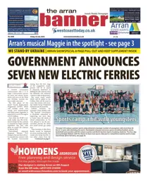 Arran Banner 26/07/2024