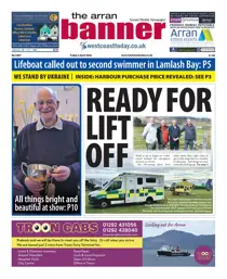 Arran Banner 
                issue Friday, April 03, 2026