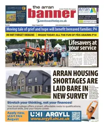 Arran Banner issue Friday, August 07, 2026