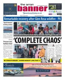 Arran Banner issue Friday, January 16, 2026