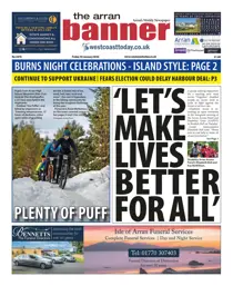 Arran Banner issue Friday, January 30, 2026