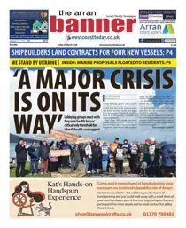 Arran Banner 
                issue Friday, March 20, 2026