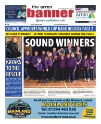 Arran Banner issue Friday, March 27, 2026