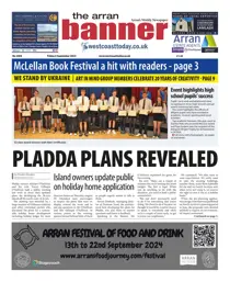 Arran Banner Friday, September 06, 2024