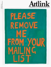 Sustainable? Artworld and real-world ecologies 
                issue Sustainable? Artworld and real-world ecologies