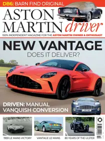 Aston Martin Driver issue Aston Martin Driver