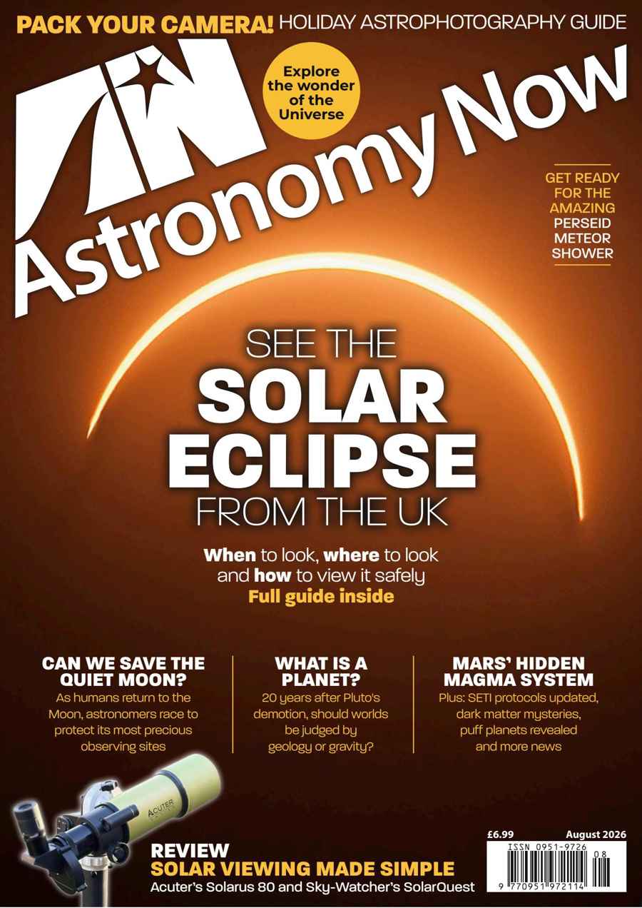 Astronomy Now issue August 2026