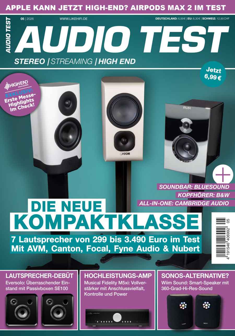 Audio Test issue 05/26