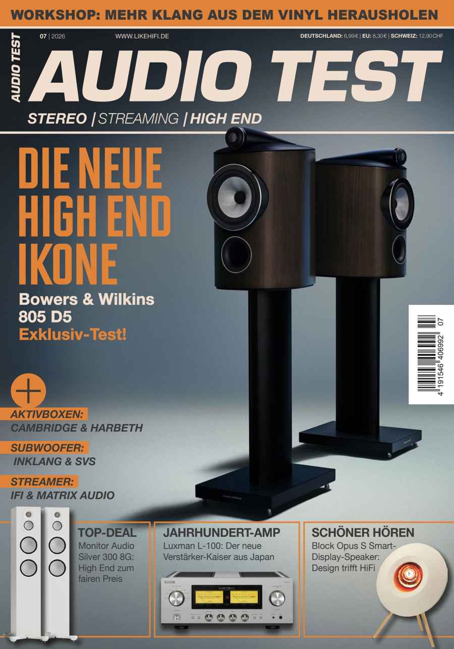 Audio Test issue 07/26