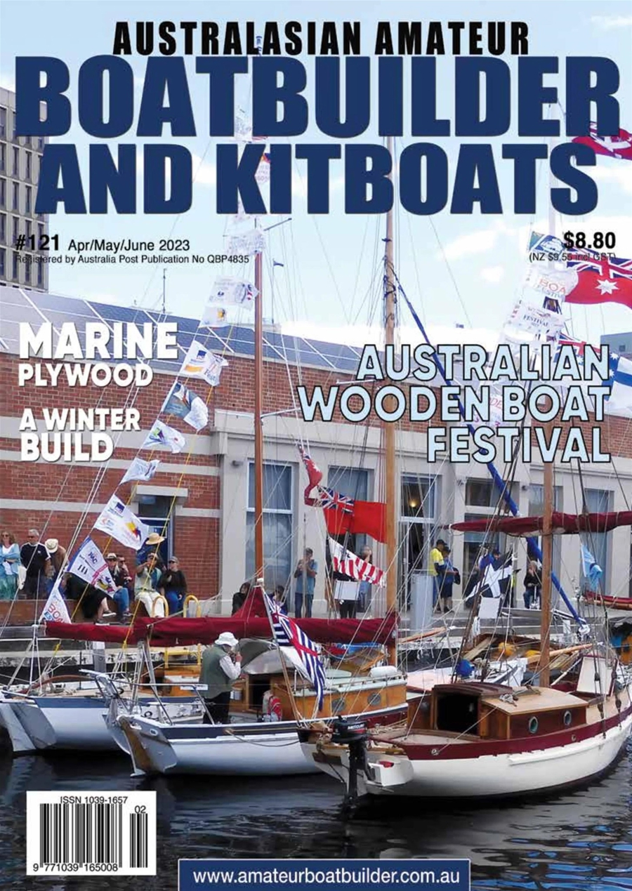 Australian Amateur Boat Builder issue AABB / KitBoats 121