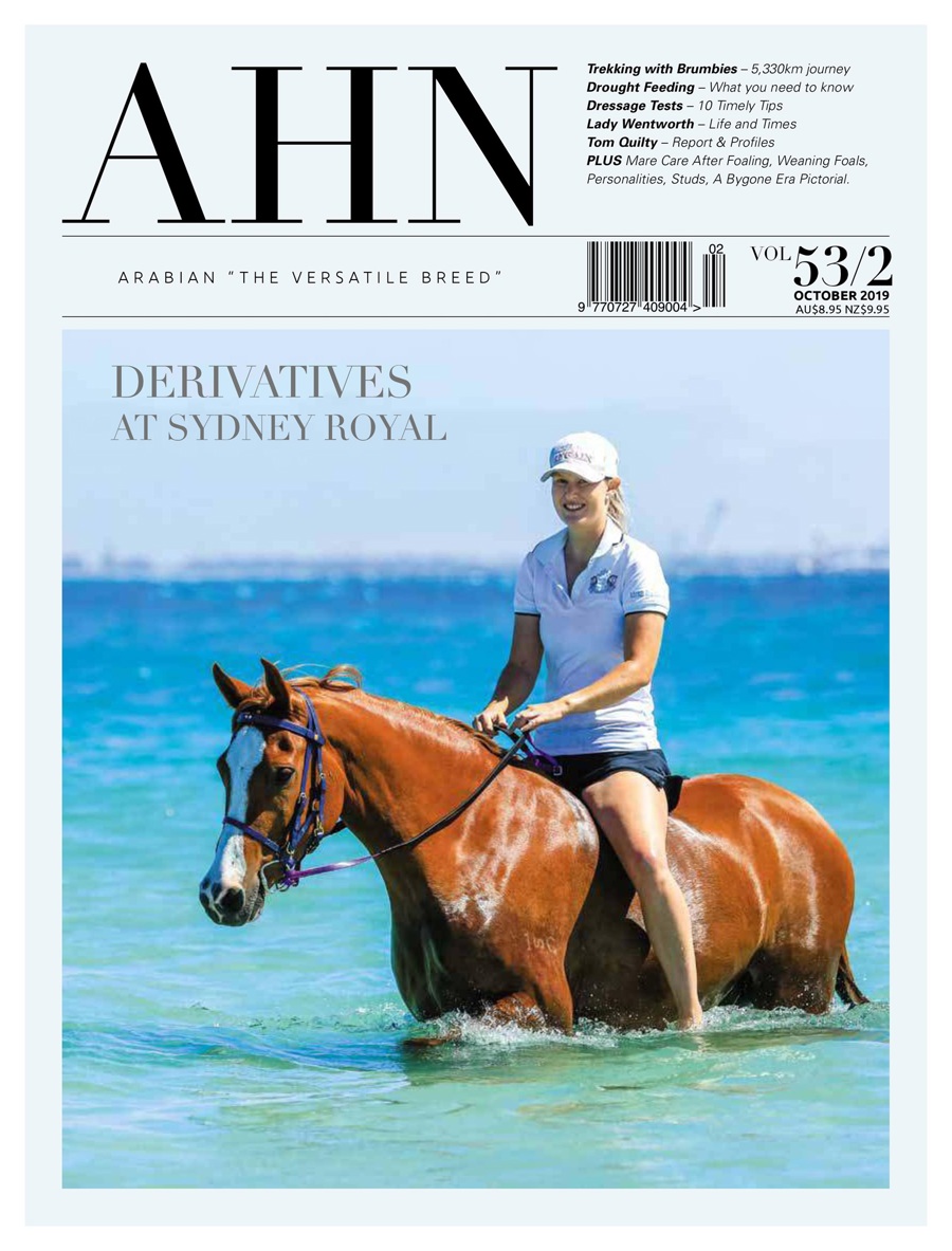 Australian Arabian Horse News issue October 2019 Vol. 53/2