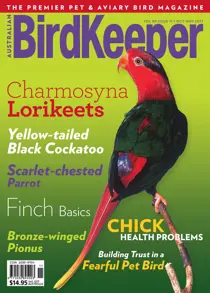 BirdKeeper Vol 30 Issue 11 
                issue BirdKeeper Vol 30 Issue 11