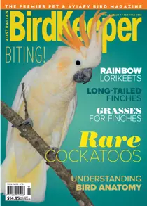 BirdKeeper Vol 31 Iss 1 
                issue BirdKeeper Vol 31 Iss 1