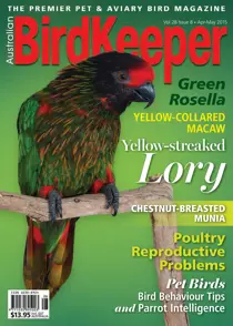 BirdKeeper Volume 28, Issue 8 
                issue BirdKeeper Volume 28, Issue 8