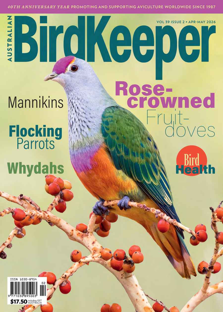 Australian Birdkeeper Magazine issue Volume 39.2
