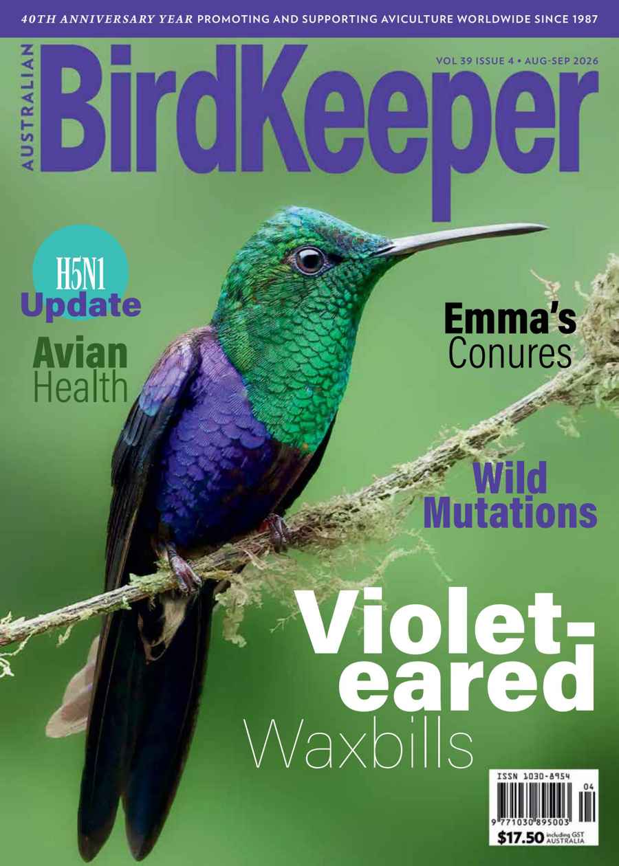 Australian Birdkeeper Magazine issue Volume 39.4