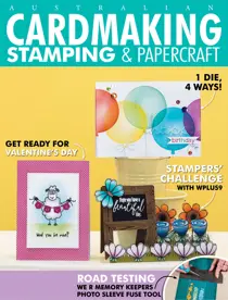 Australian Cardmaking Stamping and Papercraft 
                issue Volme 29