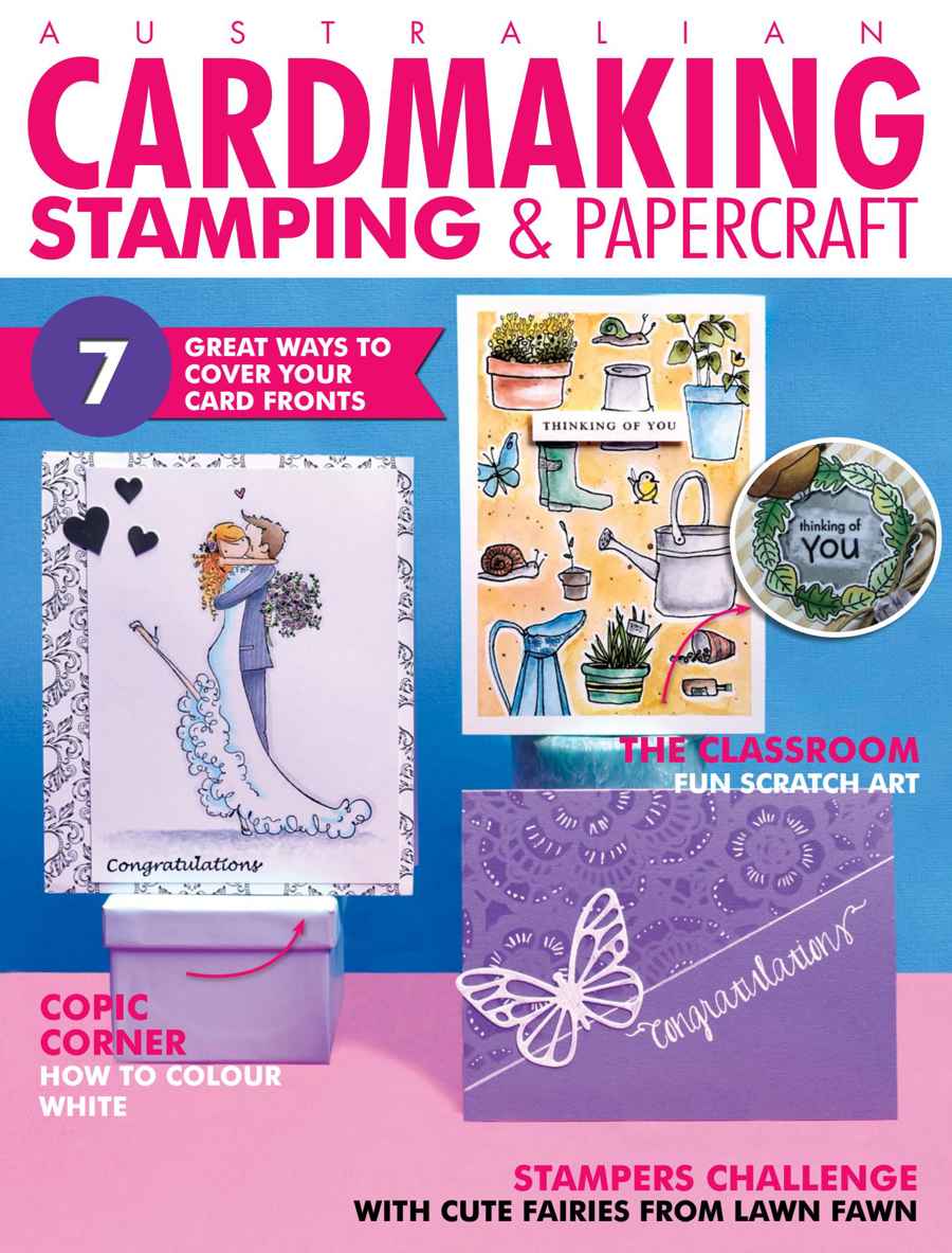Australian Cardmaking Stamping and Papercraft issue Volume 28 - 2