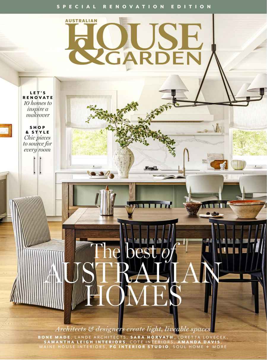 Australian House and Garden issue AHG Rennovation Edition