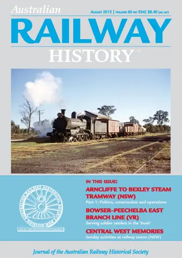 Australian Railway History Preview