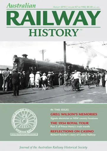 Australian Railway History Preview