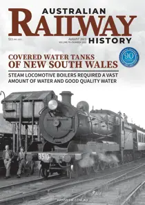 Australian Railway History August 2023