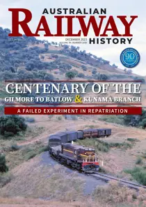 Australian Railway History December 2023