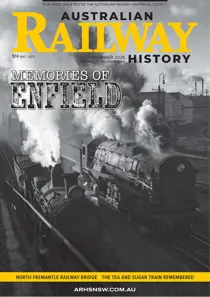 Australian Railway History issue November 2026