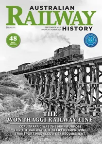 Australian Railway History September 2023