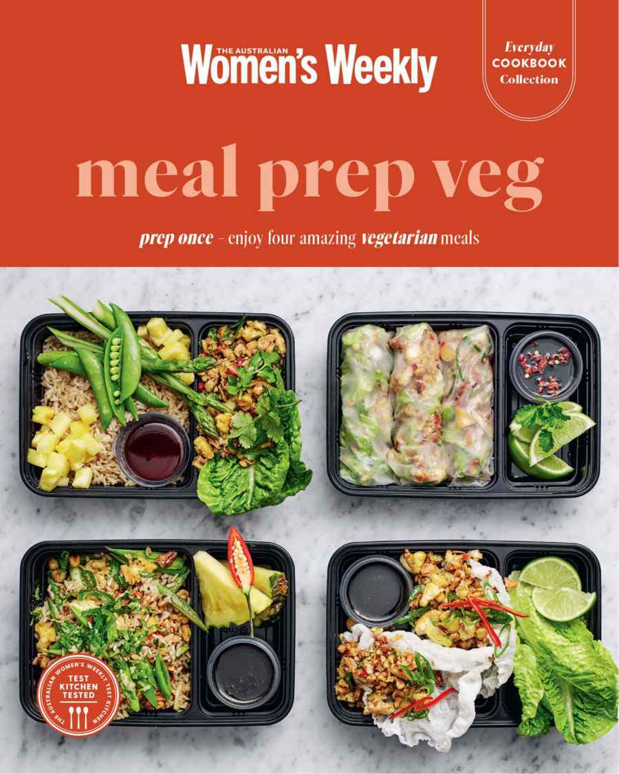 Australian Women's Weekly issue Meal Prep Veg