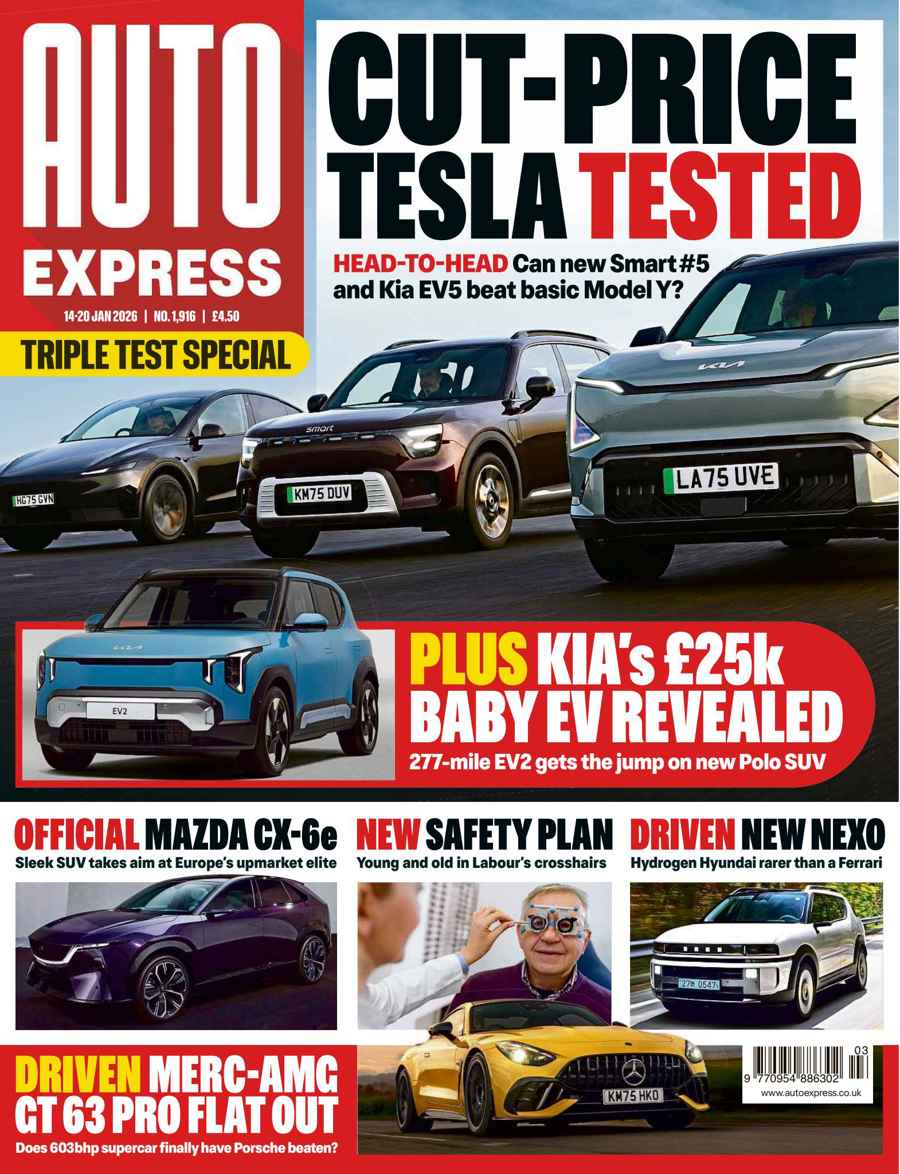 Auto Express issue 14/01/2026