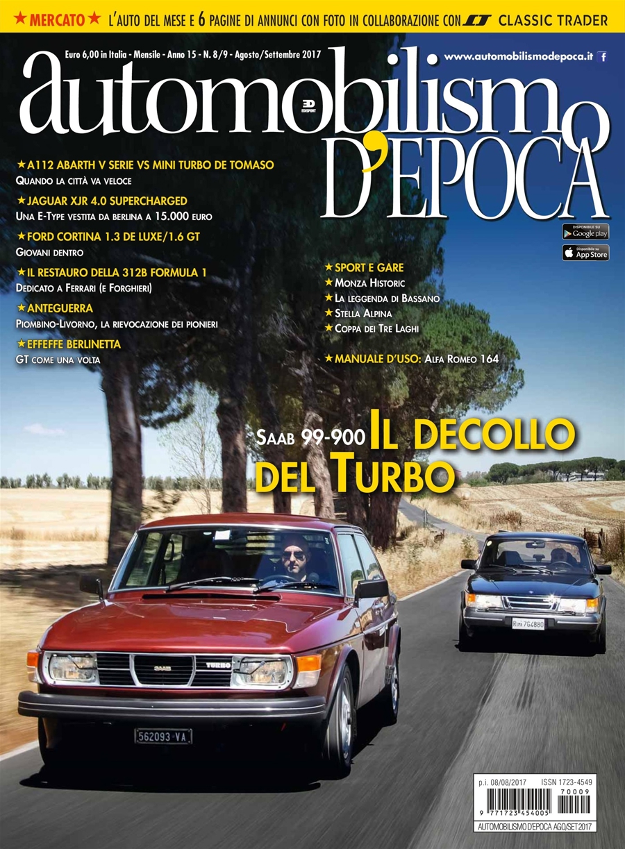 Automobilismo d'Epoca issue Automobilismo d'Epoca 8-9 2017