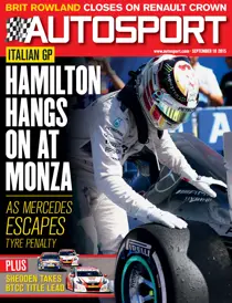 10th September 2015 
                issue 10th September 2015