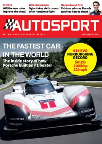 22nd November 2018 
                issue 22nd November 2018